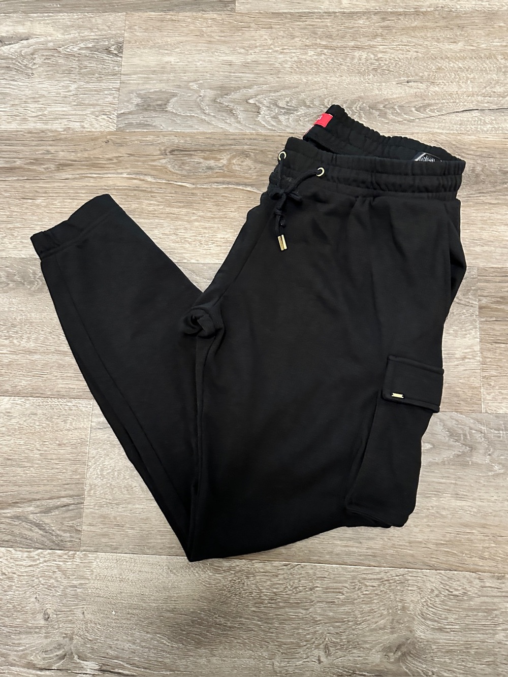 Guess joggers. Women’s Sz. L Black.NWOT